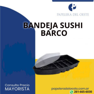 BANDEJA BOX 1 (SUSHI BARCO) X1