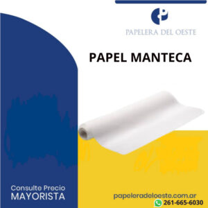 ROLLO PAPEL MANTECA CAJITA 30 MTS x1