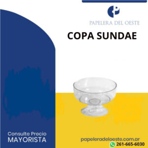 COPA SUNDAE CRISTAL X1